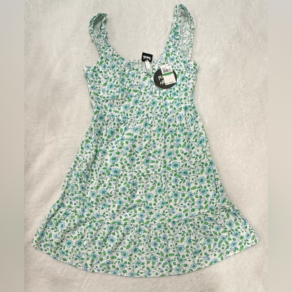 Planet Heart Floral Sun Dress